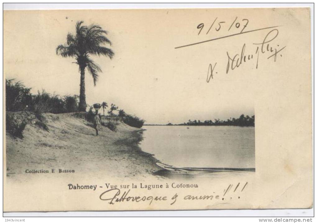C 5487 - DAHOMEY - Vue Sur La Lagune à Cotonou - - Dahomey