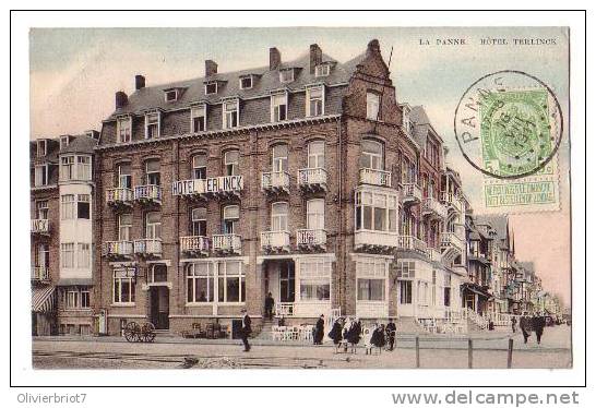 La Panne :  Hôtel Terlinck - De Panne