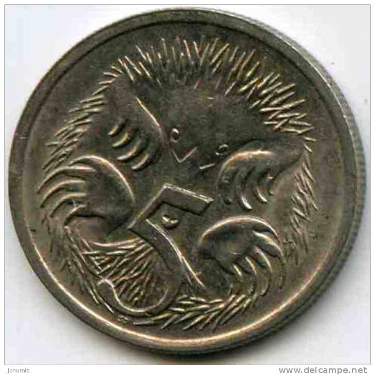 Australie Australia 5 Cents 1987 KM 80 - 5 Cents