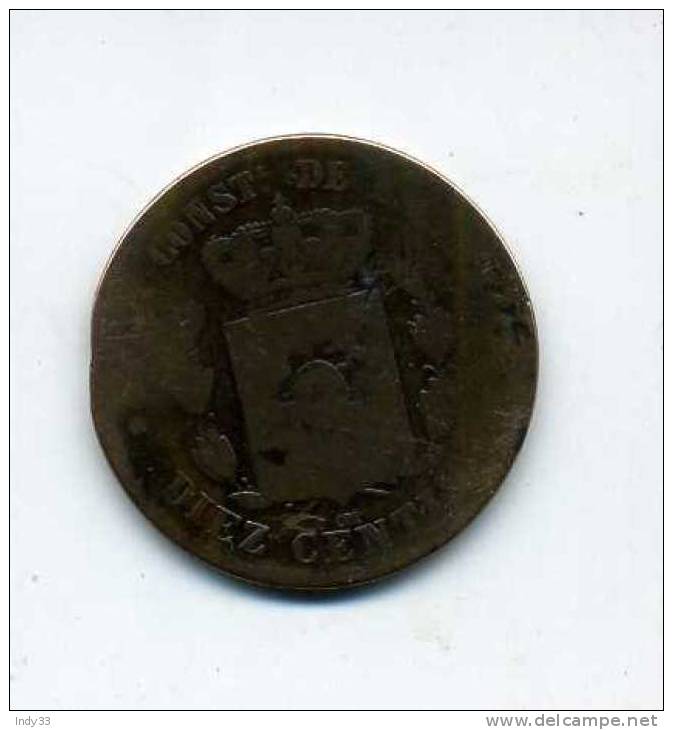 - ESPAGNE  10C. 1878 - First Minting