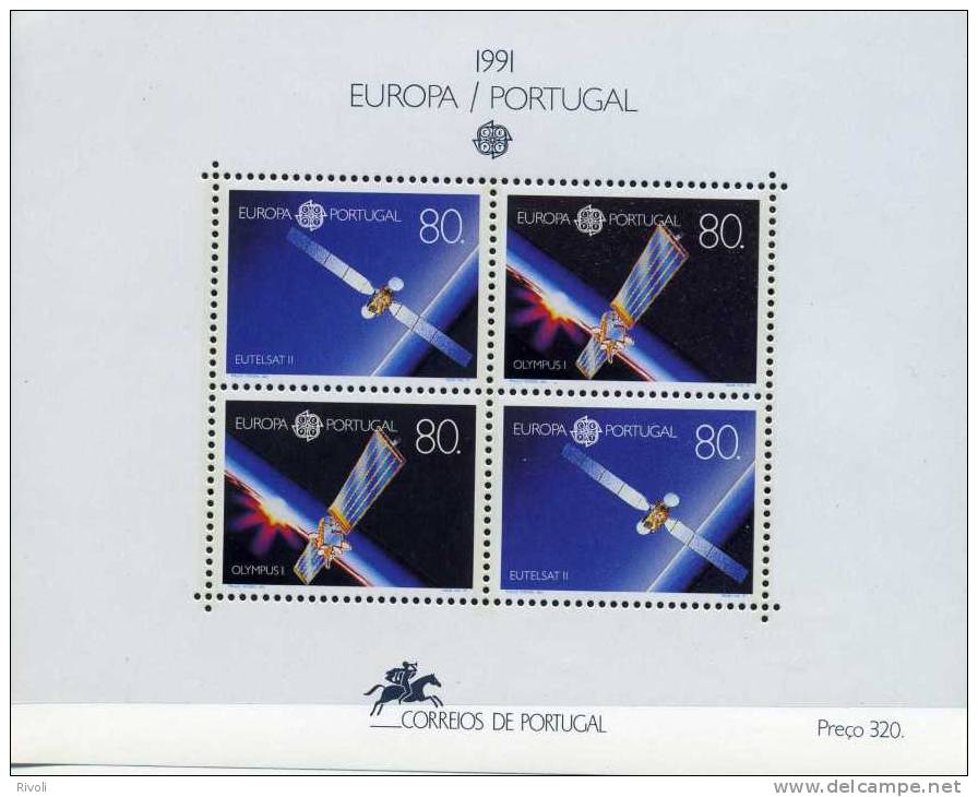 Portugal - Europa 1991 BF N° 79 ** MNH - 1991