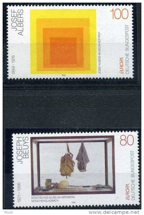 Allemagne Fédérale - Europa 1993 N° 1504/1505 **    MNH - 1993