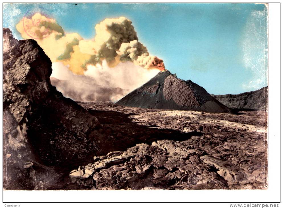 Cartoline Vulcani-napoli -vesuvio Eruzione 1944 - - Andere & Zonder Classificatie