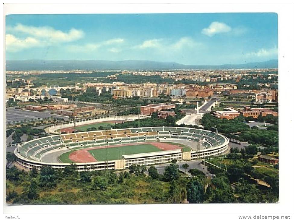 M631 LAZIO ROMA STADIO OLIMPICO SCRITTA 1963 - Stadien & Sportanlagen