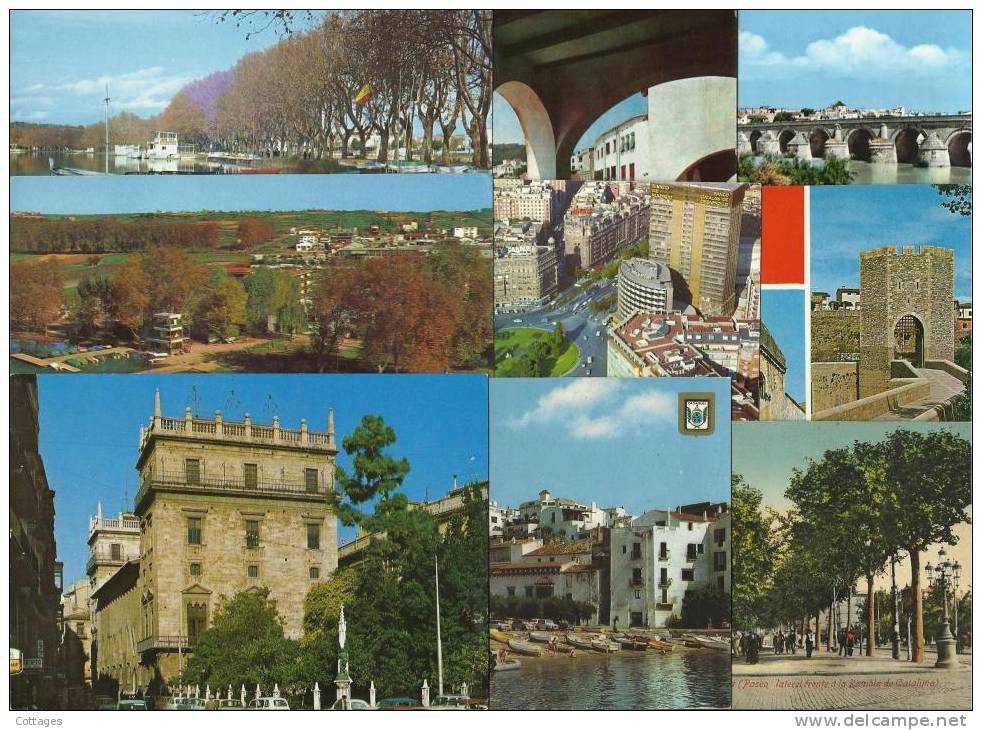 ESPAGNE - 166 CPM Différentes - FRAIS DE PORT COMPRIS POUR LA FRANCE - 100 - 499 Postkaarten