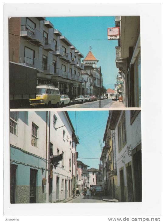 Portugal Cor 13805 –   FUNDÃO - RUA DO FUNDÃO - OLD CARS AUTOMOBILES VOITURES - Castelo Branco