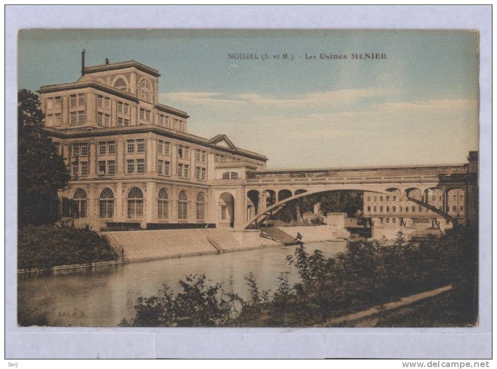 Noisiel - Les Osines MENIER. Old PC. France. - Noisiel