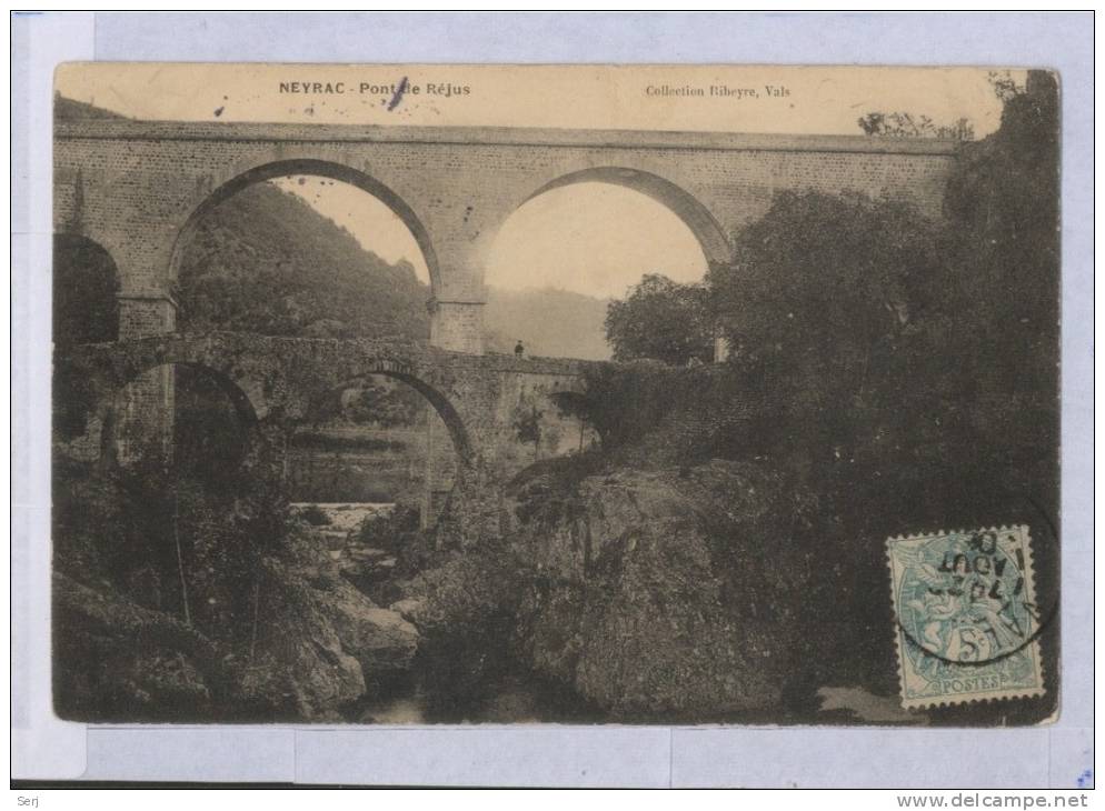 NEYRAC - Pont De Réjus . CPA . FRANCE . - Other & Unclassified