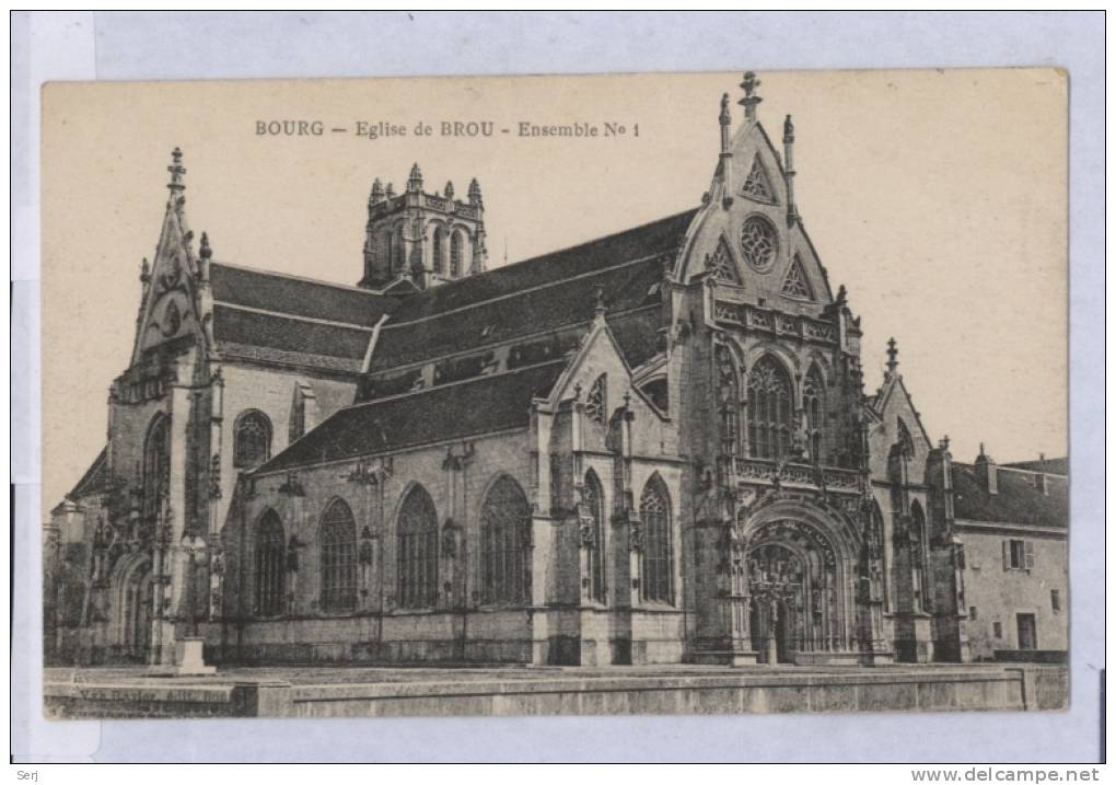 BOURG - Eglise De Brou . CPA . FRANCE . - Brou Church