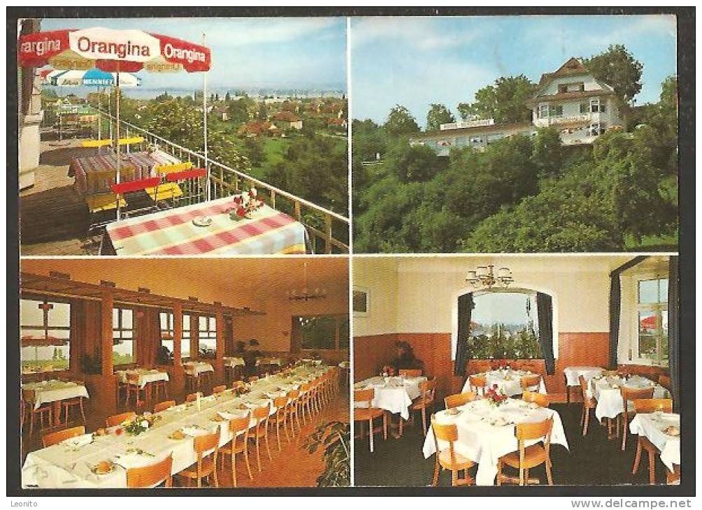 Ermatingen TG Hotel Restaurant Schönhalde-Seeblick Innen- Und Aussenansichten 1975 - Ermatingen