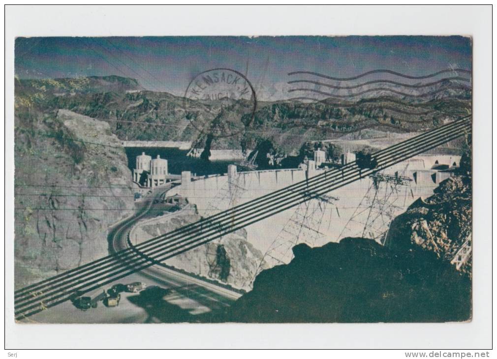 Nevada - Hoover Boulder Dam . Old PC . USA - Andere & Zonder Classificatie