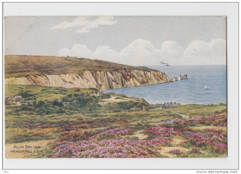 ALUM BAY . HEADONHILL I.O.W . Old PC . UK - Andere & Zonder Classificatie