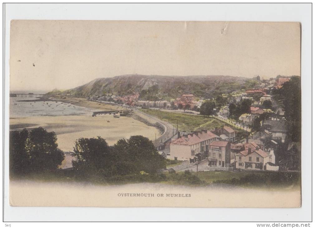 Oystermouth OR Mumbles , Wales . Old PC . UK - Glamorgan