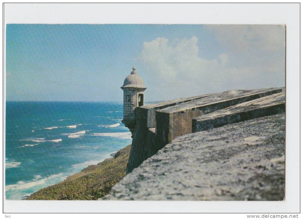 SENTRY BOX , FORT EL MORRO , SAN JUAN . Old PC . PUERTO RICO - Puerto Rico