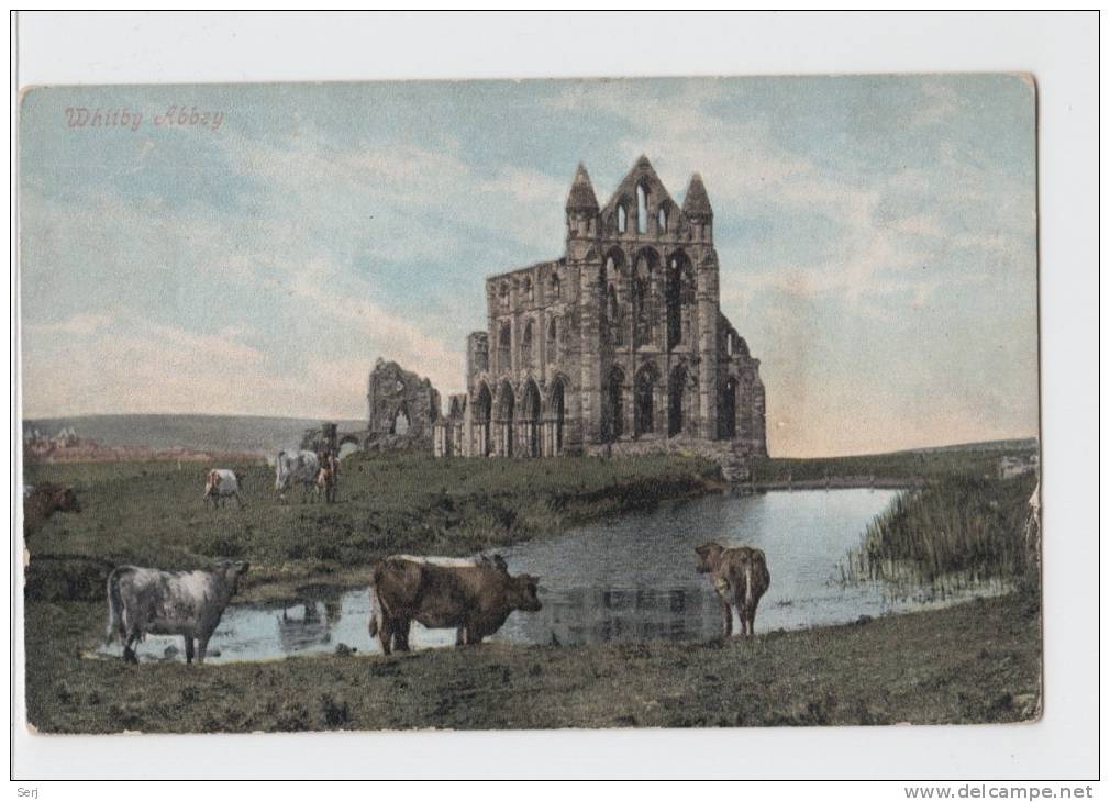 WHITBY ABBEY . Old PC . UK . ENGLAND - Whitby