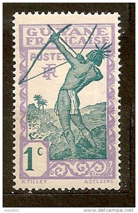 GUYANA   Guyane N. 109/*  - 1929/1938 - - Neufs