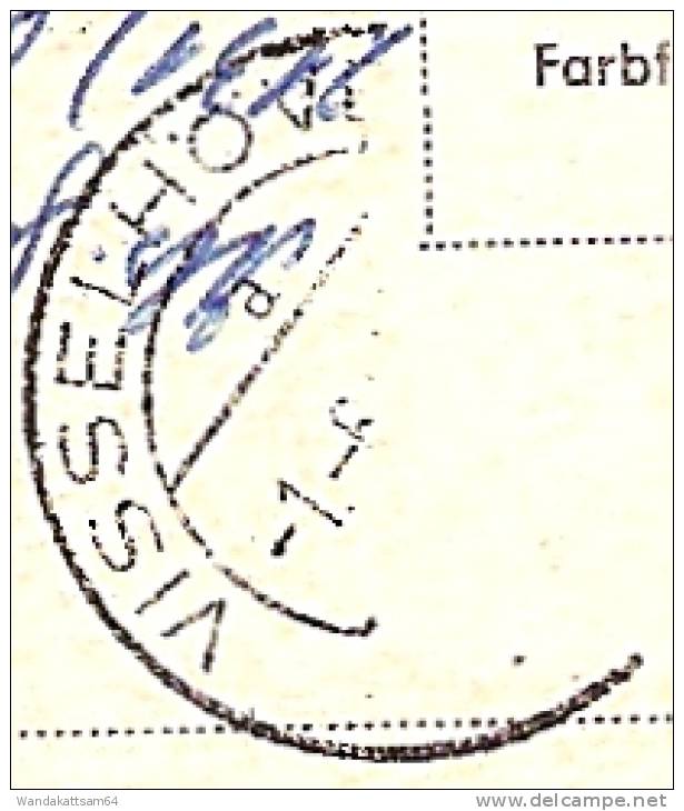 AK Idyll In Der Lüneburger Heide. Haidschnucken -1.-6. VISSELHÖVEDE Nach Berlin Mit Briefmarke Entfernt - Lüneburger Heide