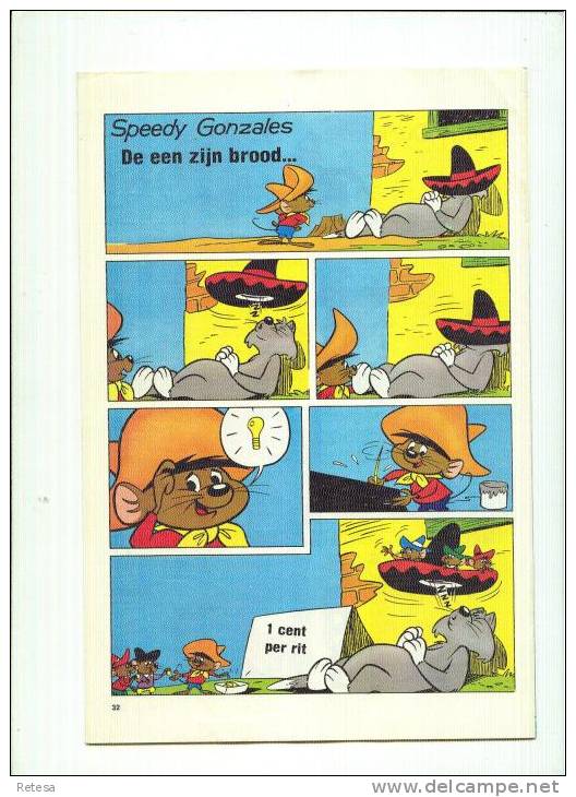 N°21  TWEETY EN SYLVESTER - SPEEDY GONZALES  1980 - Other & Unclassified