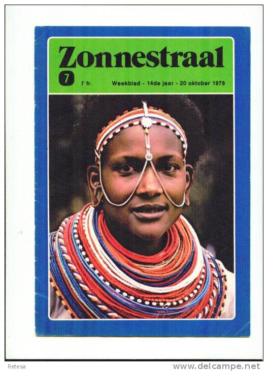 ZONNESTRAAL N°7 WEEKBLAD  1978 - Jeugd