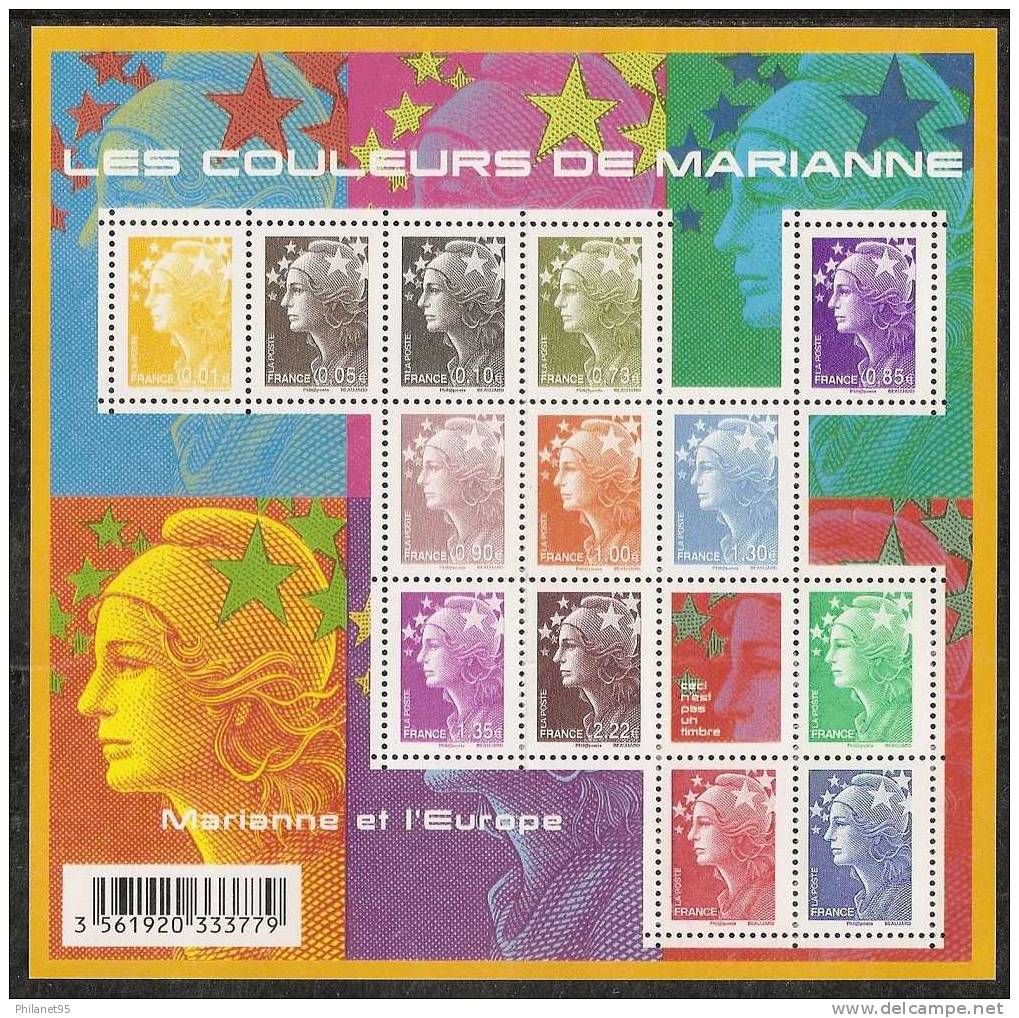 France 2009 "Les Couleurs De Marianne" Neuf Qualité Luxe - Neufs