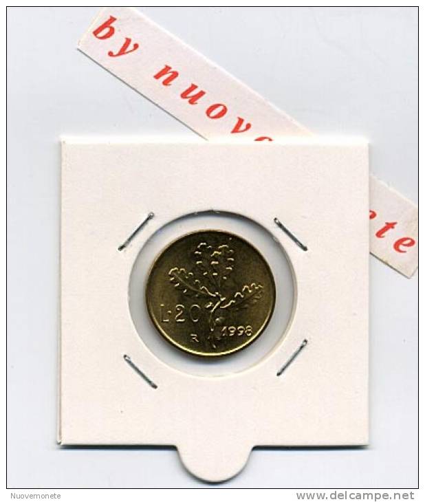 ITALIA 1998 MONETA Da 20 LIRE RAMO DI QUERCIA FDC - Da Rotolino - 20 Liras