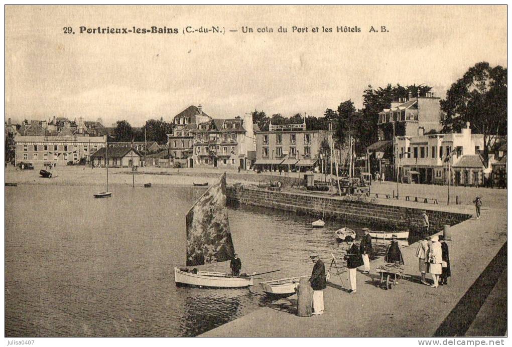 PORTRIEUX LES BAINS (22) Port Animation - Saint-Quay-Portrieux