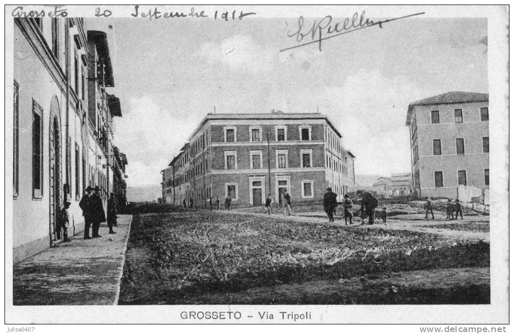 GROSSETO (Italie) Via Tripoli Animation - Grosseto