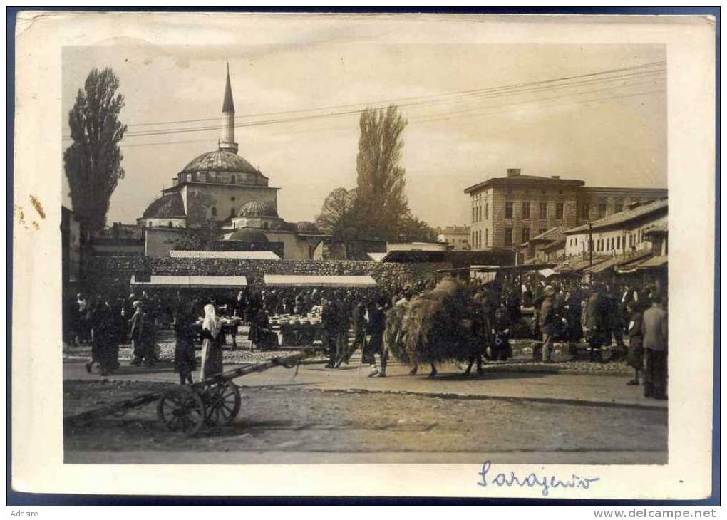 SARAJEWO, Bascarsijska Trznica, Moschee, Markt - Jugoslawien