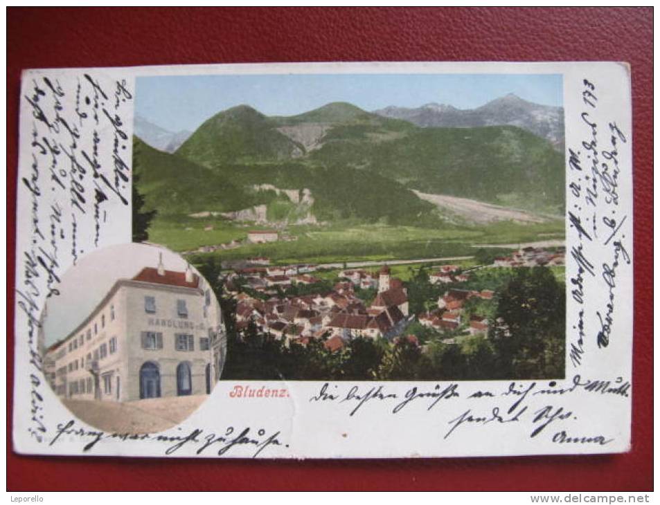 AK BLUDENZ Gasthaus 1913  //  D*1480 - Bludenz