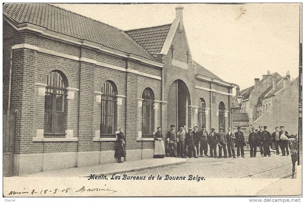 MENIN - Les Bureaux De La Douane Belge - Menen