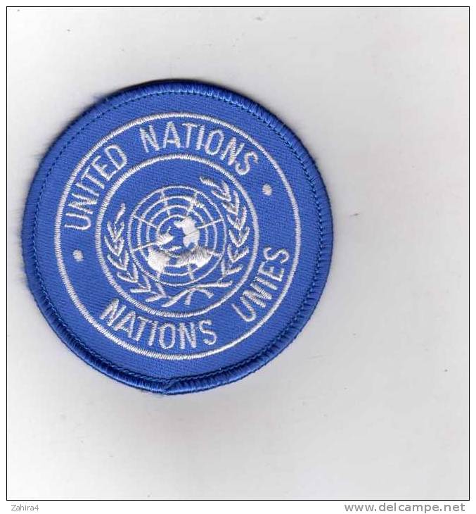 United  Nations   -   Nations  Unies - Ecussons Tissu