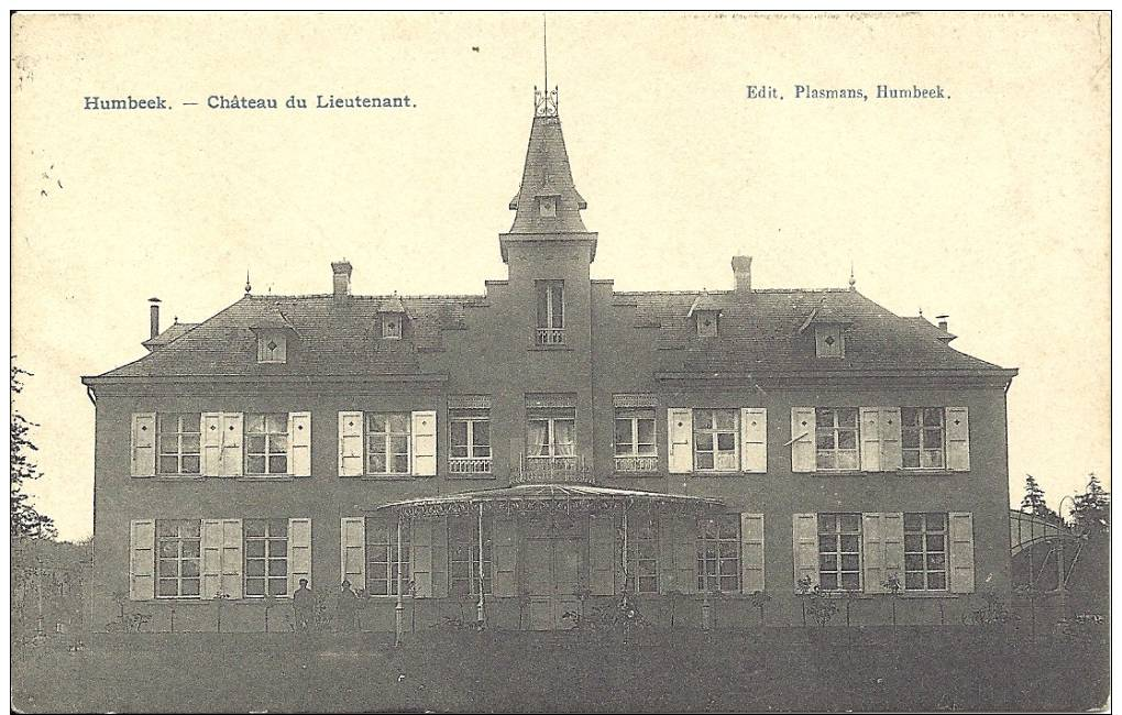 HUMBEEK - Grimbergen - Château Du Lieutenant - Edit. Plasmans - Grimbergen