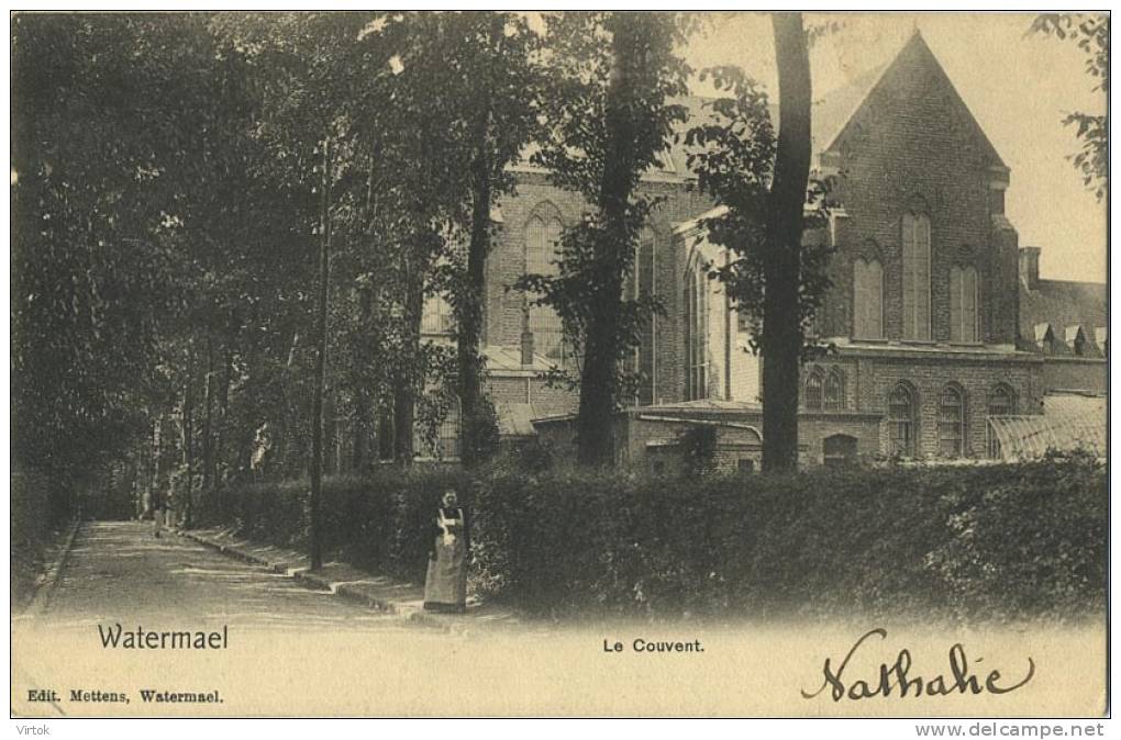 Watermael : La Couvent   ( Ecrit 1904 Avec Timbre ) - Watermael-Boitsfort - Watermaal-Bosvoorde