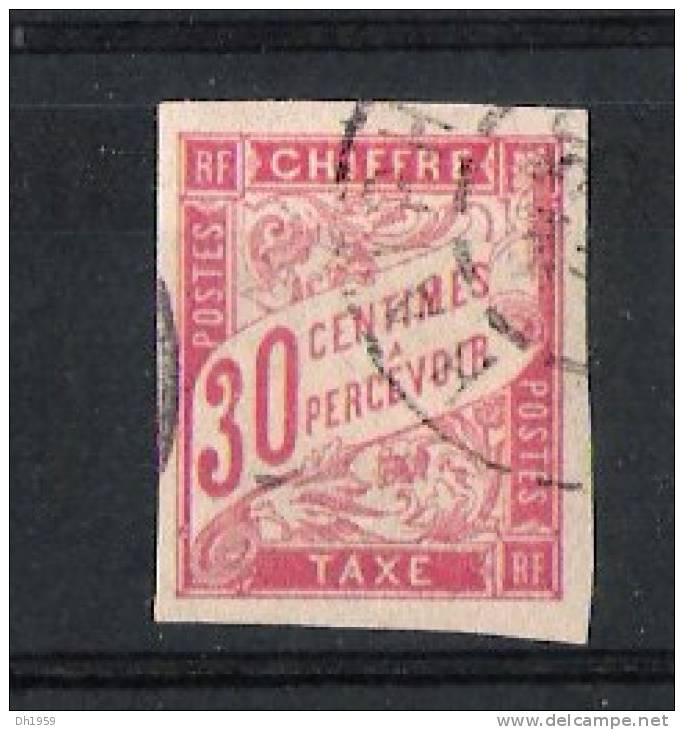 TAXE TONKIN BUREAU DE HANOI ET HAIPHONG  EMISSIONS GENERALES TIMBRE TAXE No 22 (o)  TYPE DUVAL - Postage Due