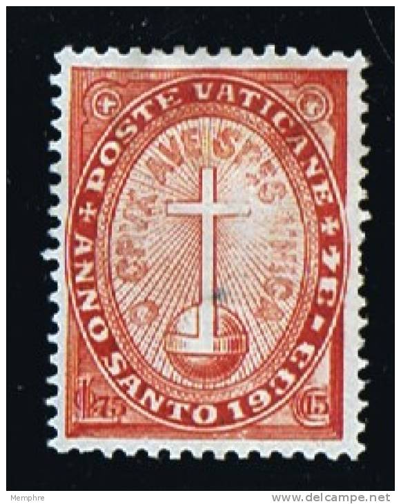 VATICAN  1933  Année Sainte  15 Cent.  *  MH - Ungebraucht