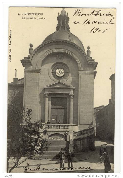 MONTBRISON. -  Le Palais De Justice - Montbrison