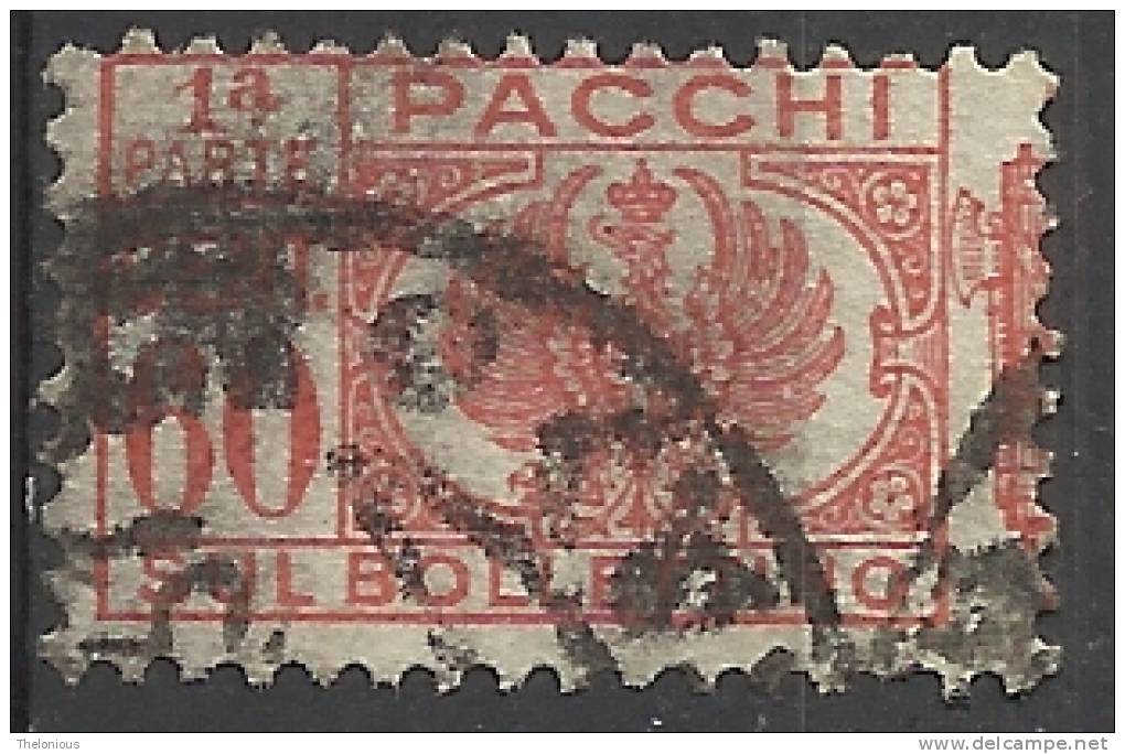 # 1927 - 60 C. - Aquila, Cifra E Fasci - Sezione Bollettino - Usato - Postal Parcels