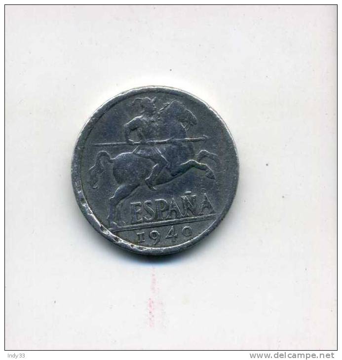 - ESPAGNE . 10C. 1940 - 10 Centimos