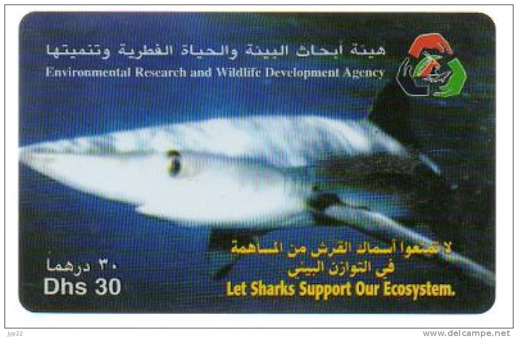 Télécarte Téléphone UAE Emirats Arabes Unis - Squale Requin Shark - United Arab Emirates