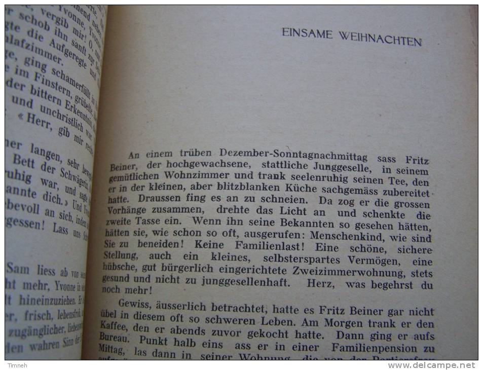 WELTFLUCHT Und Andere Erzählungen-1928 EDITIONS DE LA PETITE FRANCE Xavier ZASPEL - Christianisme