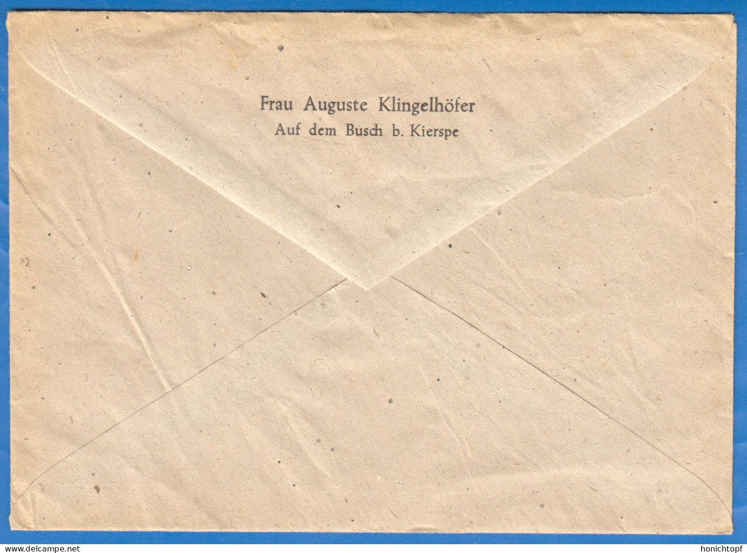 Deutschland; Alliierte Besetzung MiNr. 916; Brief Drucksache Kierspe 11.04.1947 - Covers & Documents