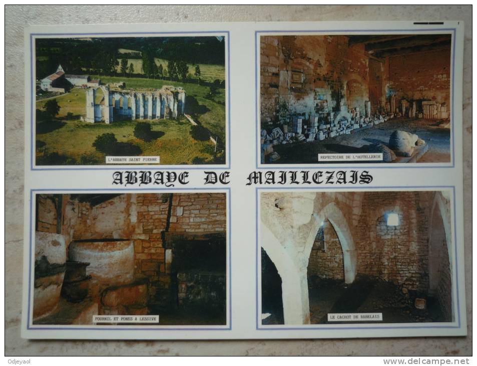MAILLEZAIS   Abbaye   4 Vues - Maillezais