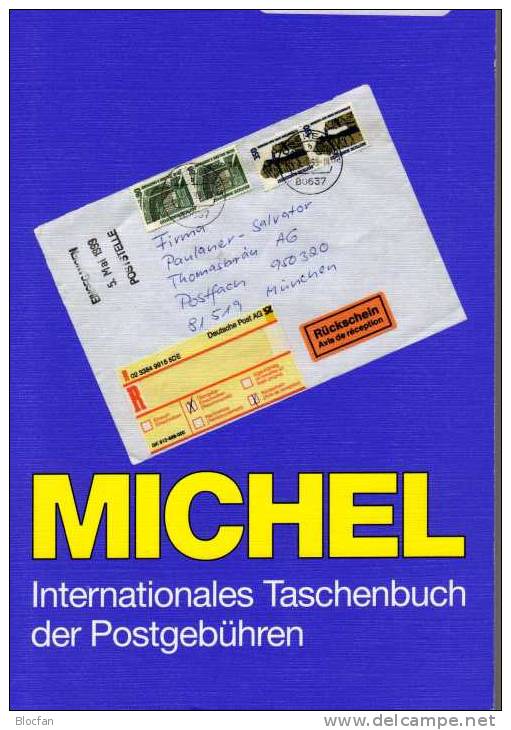 Internationale Post-Gebühren MICHEL Helvetia UK USA RF New 20€ Mini-book With Porto Cover Of The World Book From Germany - Encyclopedieën