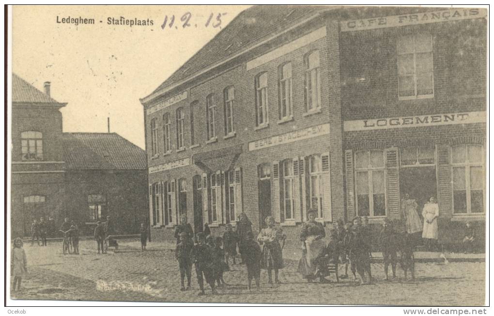 PK Ledegem - Ledeghem Statieplaats 1915 - Ledegem