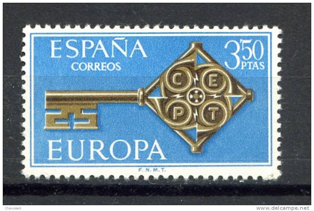 Espagne** N° 1523 - Europa 1968 - 1968