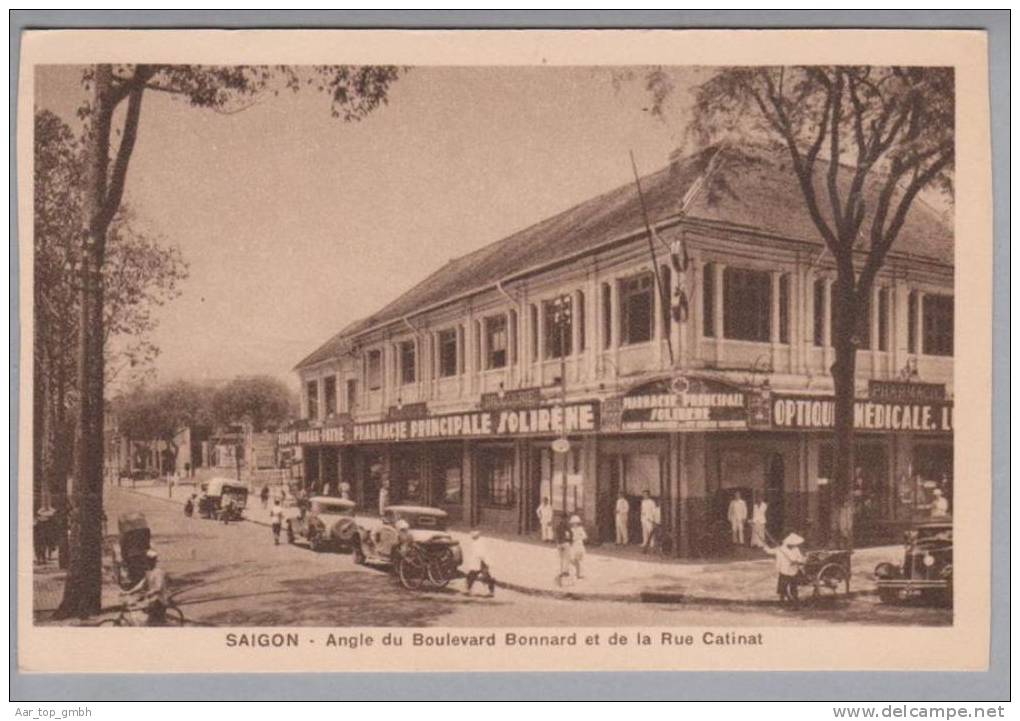 Vietnam Saigon Boulevard Bonnard 1949-07-21 Foto Nadal - Viêt-Nam