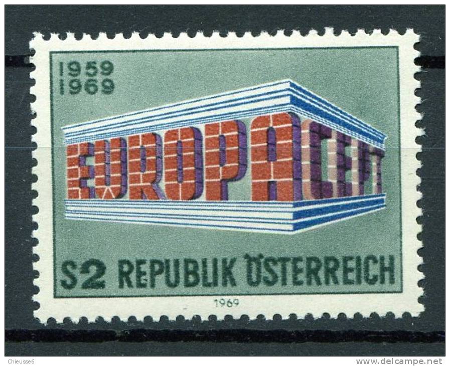 Autriche ** N° 1121 - Europa 1969 - 1969