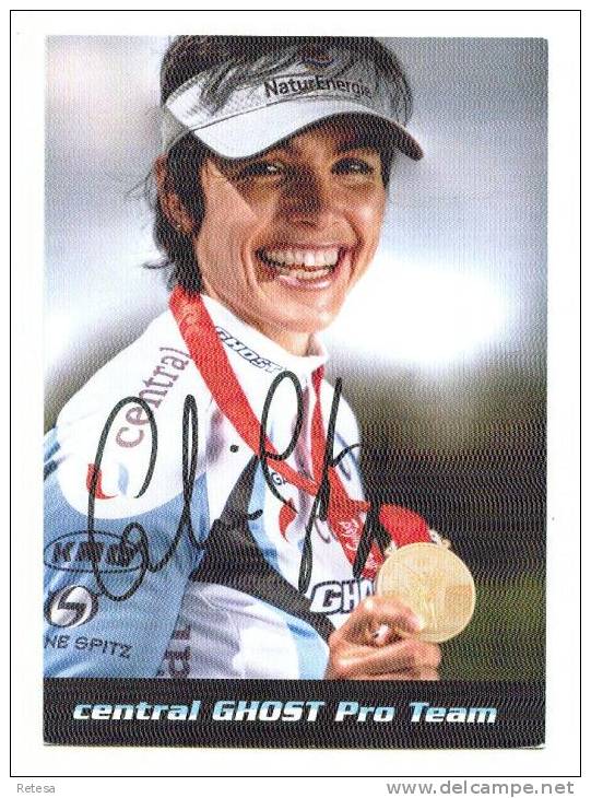 HANDTEKENING SABINE SPITZ  OLYMPISCH KAMPIOEN 2008 BRONS 2004 - WERELDKAMPIOEN 2003 - EUROPEES KAMPIOEN 2007/2008 - Andere & Zonder Classificatie