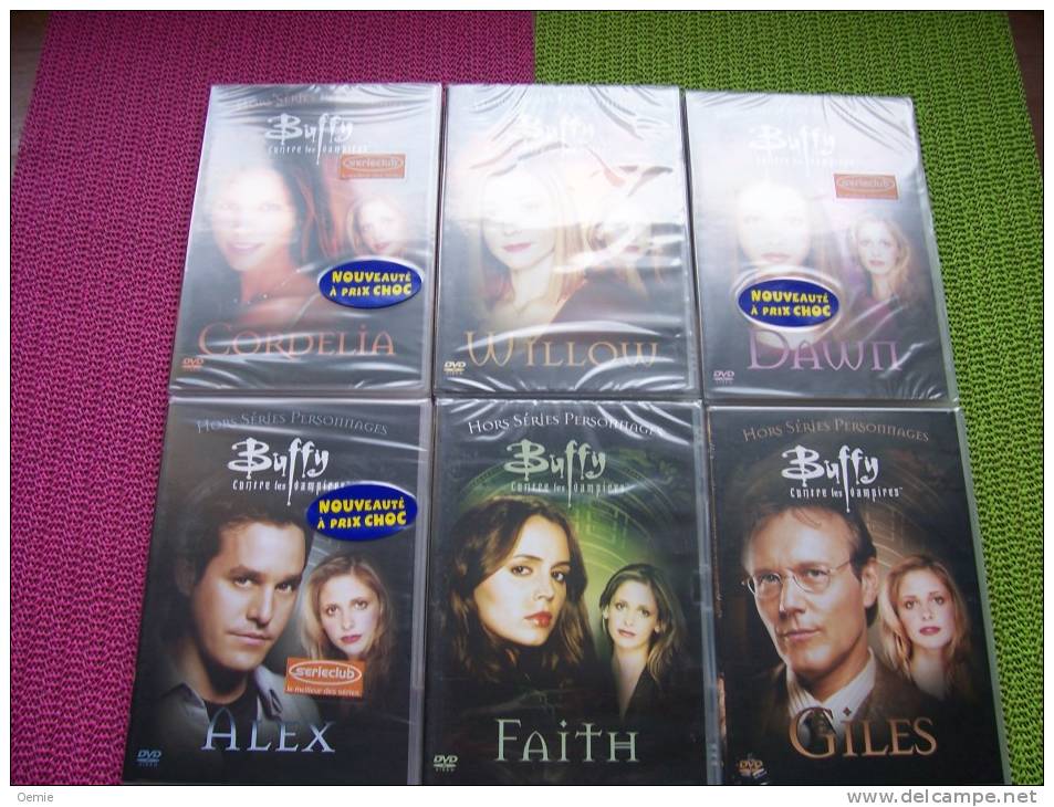 PROMO  DVD  BUFFY   6 DVD NEUF SOUS CELOPHANE HORS SERIES PERSONNAGES - Verzamelingen, Voorwerpen En Reeksen