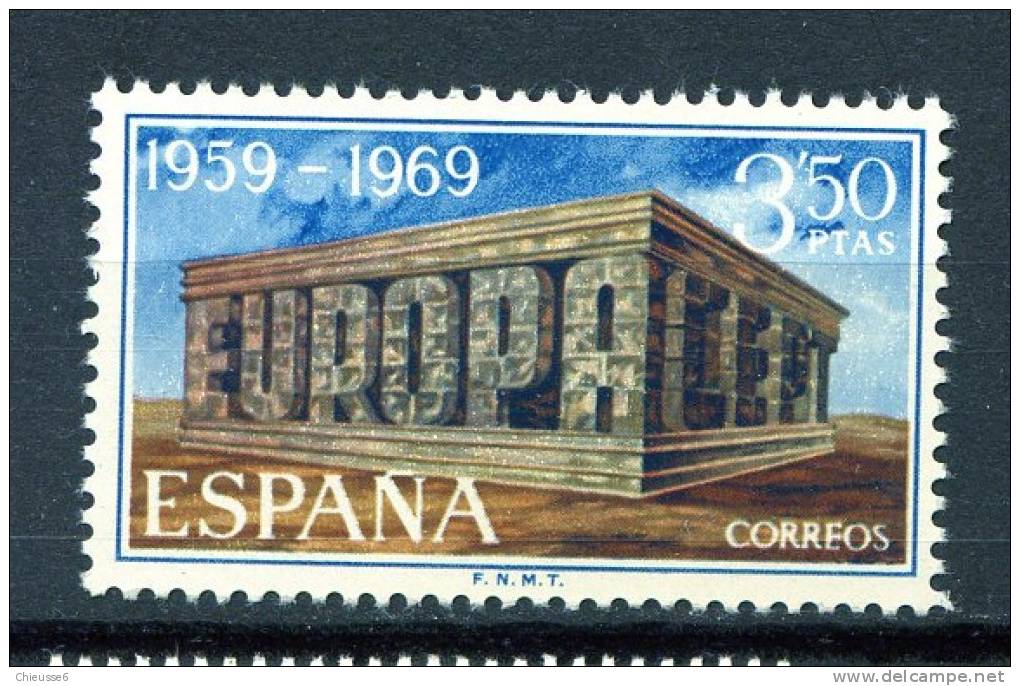 Espagne** N° 1572 - Europa 1969 . - 1969